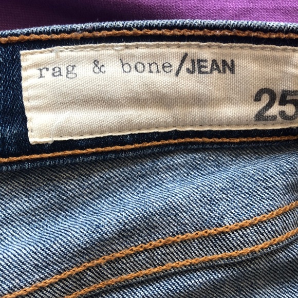 Rag and Bone Distressed Skinny Jeans - Picture 8 of 9